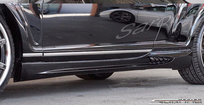 Custom Bentley GT  Coupe Side Skirts (2004 - 2011) - $1290.00 (Part #BT-014-SS)